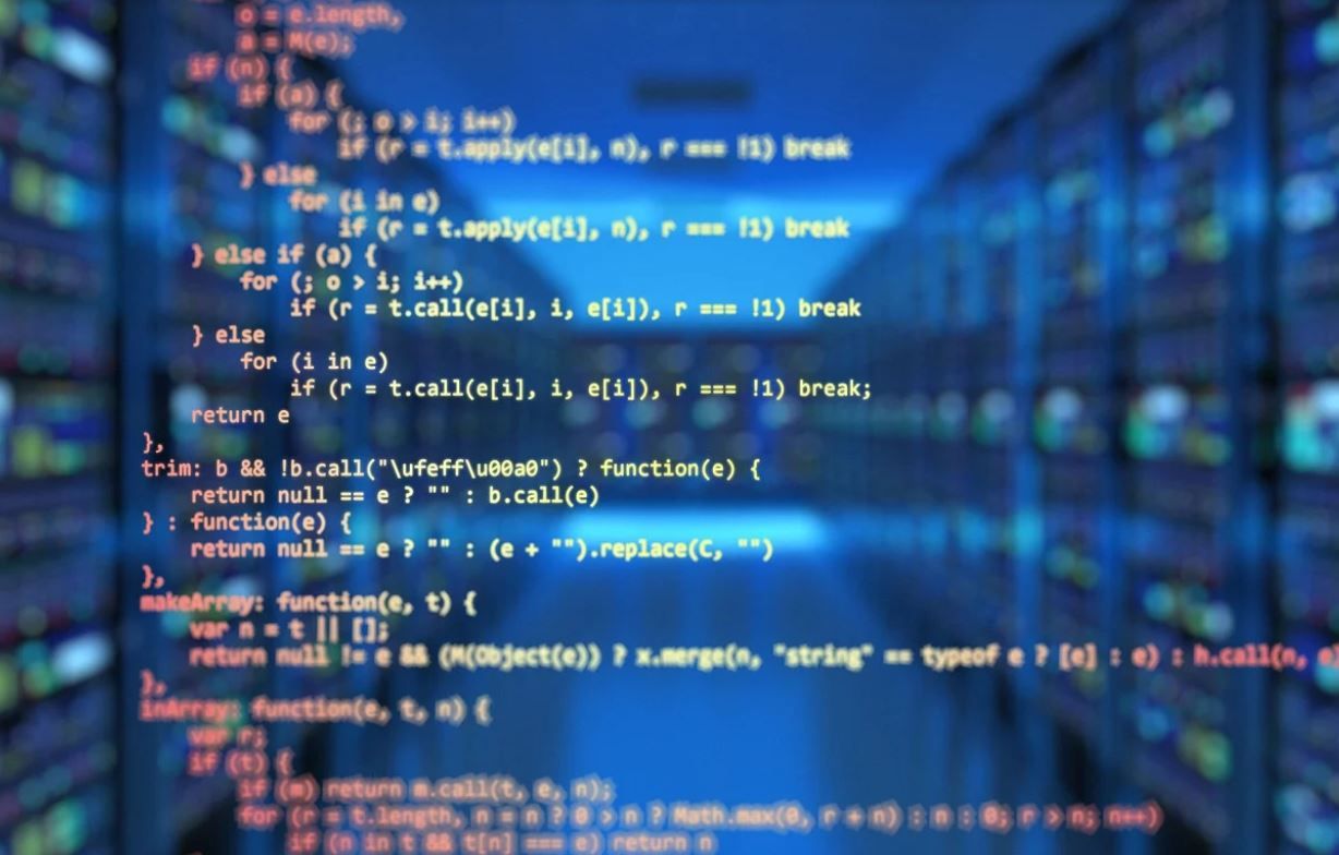 Text on a computer screen